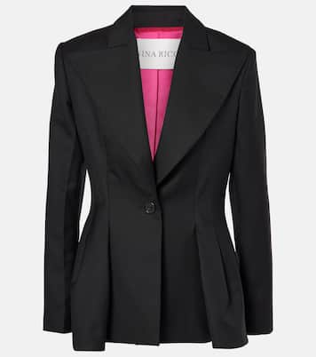 Wool gabardine blazer | Nina Ricci