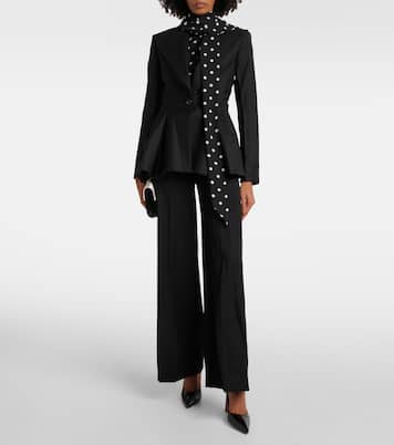 Wool gabardine blazer | Nina Ricci