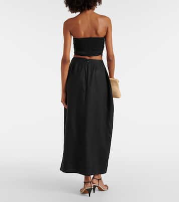 Cropped-Top Antibes aus Leinen | Faithfull