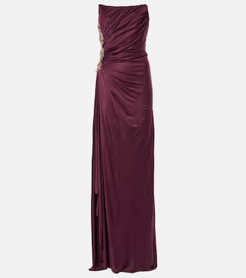 Robe longue Milia à ornements | Costarellos