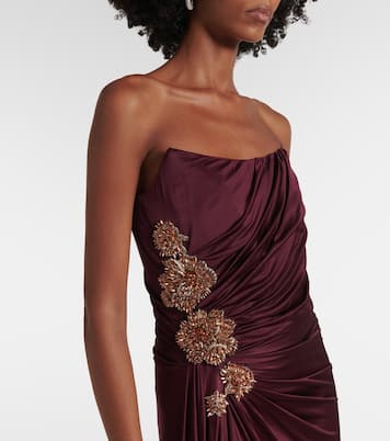 Robe longue Milia à ornements | Costarellos