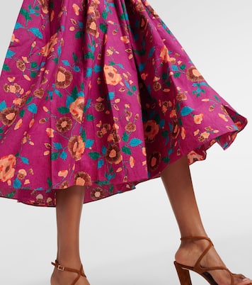 Vestido midi Vika de algodón | Ulla Johnson