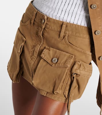 Mini-jupe cargo Fay en denim | The Attico
