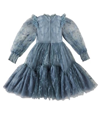 Velvet and tulle dress | Petite Amalie  