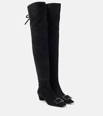 Botas mosqueteras Belle Vivier 45 de ante | Roger Vivier