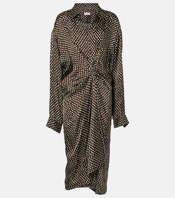 Robe midi Delicks imprimée | Dries Van Noten