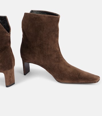 Ona 55 suede ankle boots | Khaite