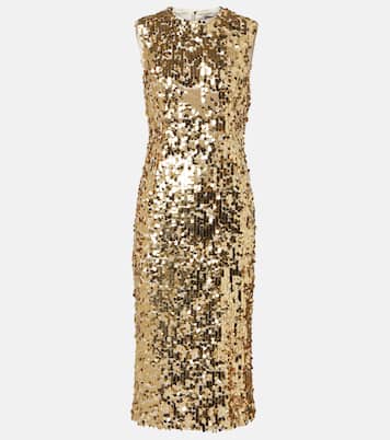 Sequined midi dress | Dolce&Gabbana