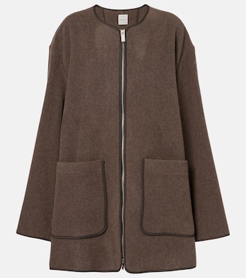 Felted wool-blend jacket | Toteme