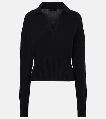 Jeanne cashmere and wool polo sweater | Proenza Schouler