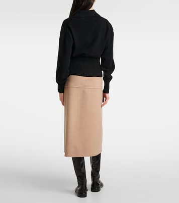 Jeanne cashmere and wool polo sweater | Proenza Schouler