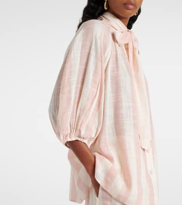 Blouse Acacia rayée | Zimmermann