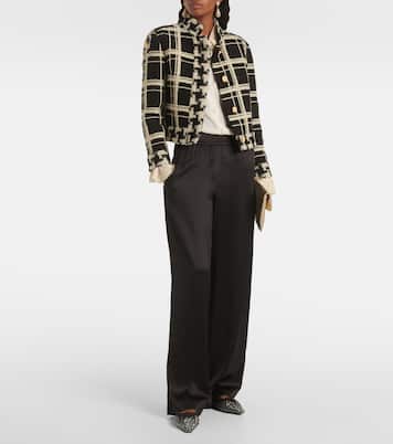 Mules Vivi in mesh con cristalli | Jimmy Choo