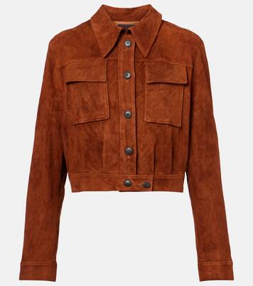 Giacca cropped Leoncino in pelle | Stouls