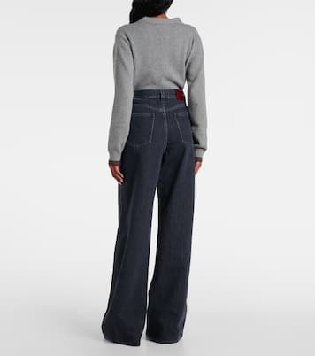 Jean ample à taille haute | Gucci
