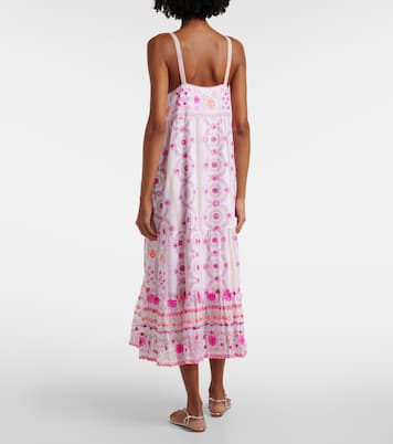 Abito midi in cotone con stampa | Juliet Dunn