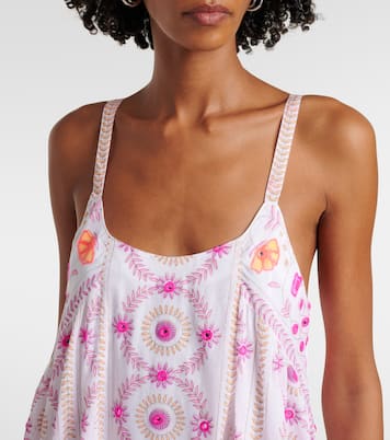 Abito midi in cotone con stampa | Juliet Dunn