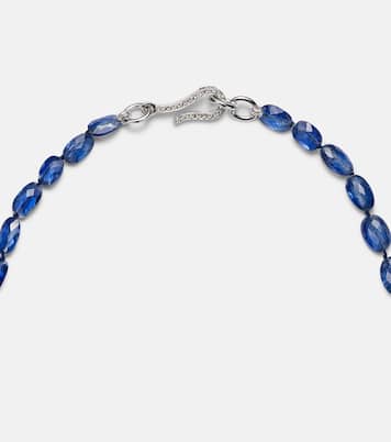 Collier en or blanc 18 ct, perles et diamants | Ileana Makri