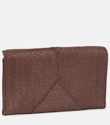 Clutch Vacanza Small aus Raffiabast | Aquazzura