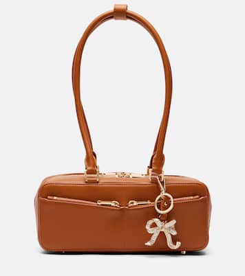 Schultertasche Small aus Leder | Self-Portrait