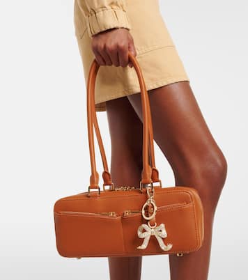 Schultertasche Small aus Leder | Self-Portrait