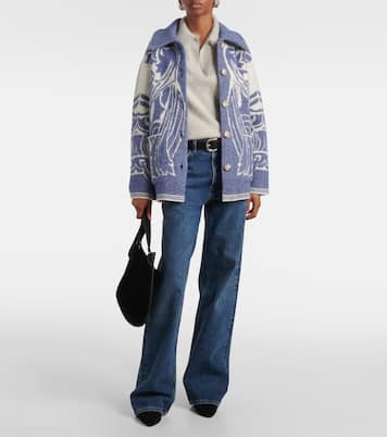 Secret Garden floral jacquard jacket | Dorothee Schumacher