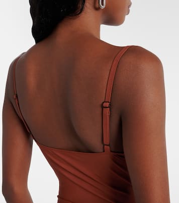 Abito corto Pierced Orbit con cut-out | Christopher Esber