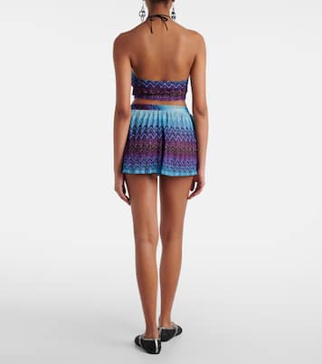 Shorts con lamé zig-zag | Missoni