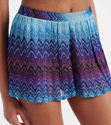 Shorts con lamé zig-zag | Missoni