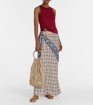Beaded crochet lamé tote bag | Rabanne