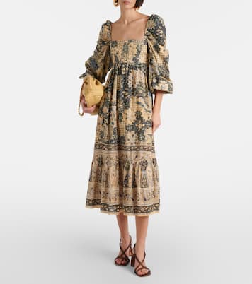 Robe longue Natilda en coton mélangé | Ulla Johnson