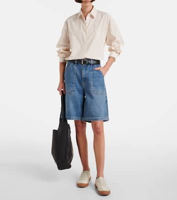 Short à taille mi-haute en jean | Frame