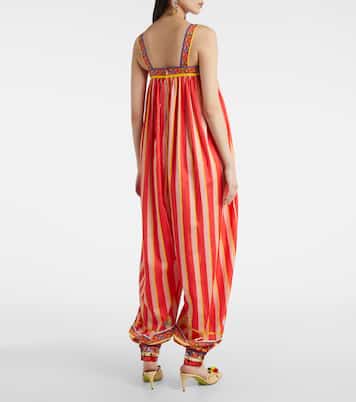 Printed cotton jumpsuit | Dolce&Gabbana