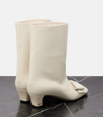 Bowow 45 leather ankle boots | Valentino Garavani