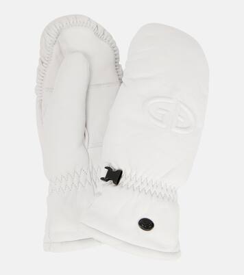 Hilja leather ski mittens | Goldbergh