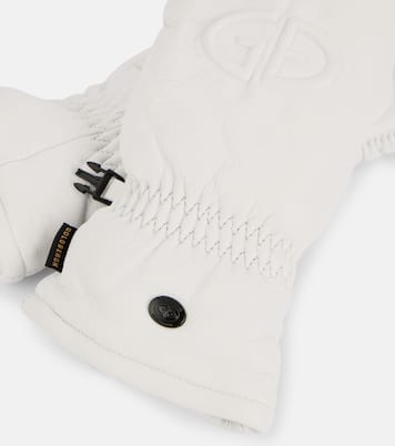 Hilja leather ski mittens | Goldbergh