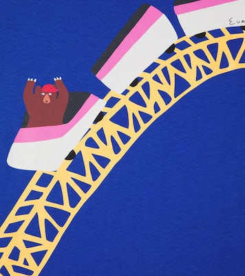X Euan Roberts T-Shirt aus Baumwoll-Jersey | Gucci Kids