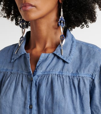 Camicia Rowan in lino | Velvet