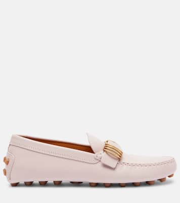 Gommino Macro leather driving shoes | Tod's