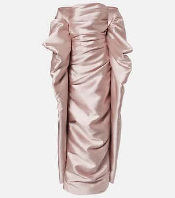 Robe aus Satin | Marmar Halim