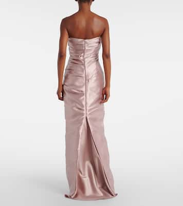 Robe aus Satin | Marmar Halim