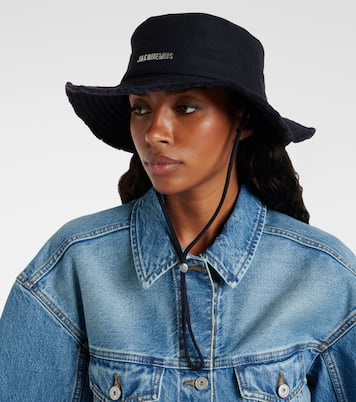 قبعة ستايل دلو من القطن الكانفاس Artichaut | Jacquemus