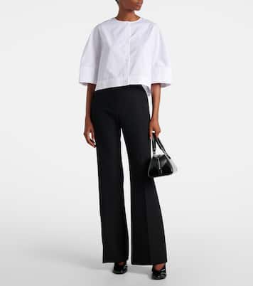 Schlaghose Mid-Rise aus Wolle | Givenchy