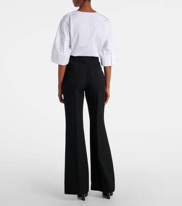 Schlaghose Mid-Rise aus Wolle | Givenchy