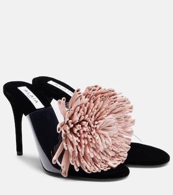 Asymmetric 90 leather sandals | Alaïa