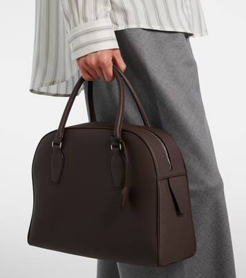 India 12 leather tote bag | The Row