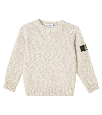 Jersey Compass en mezcla de algodón | Stone Island Junior