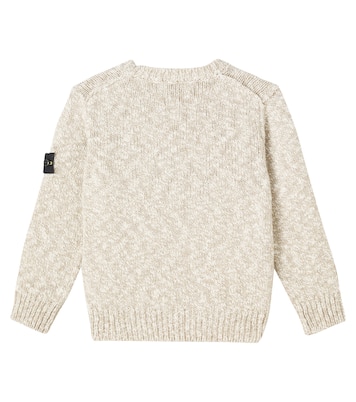 Jersey Compass en mezcla de algodón | Stone Island Junior