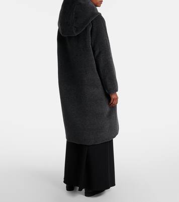 معطف من الألبكا والصوف محشو بريش الإوز The Cube Orion  | Max Mara