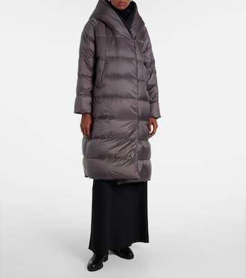 معطف من الألبكا والصوف محشو بريش الإوز The Cube Orion  | Max Mara